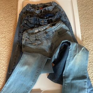 3 pair boys jeans